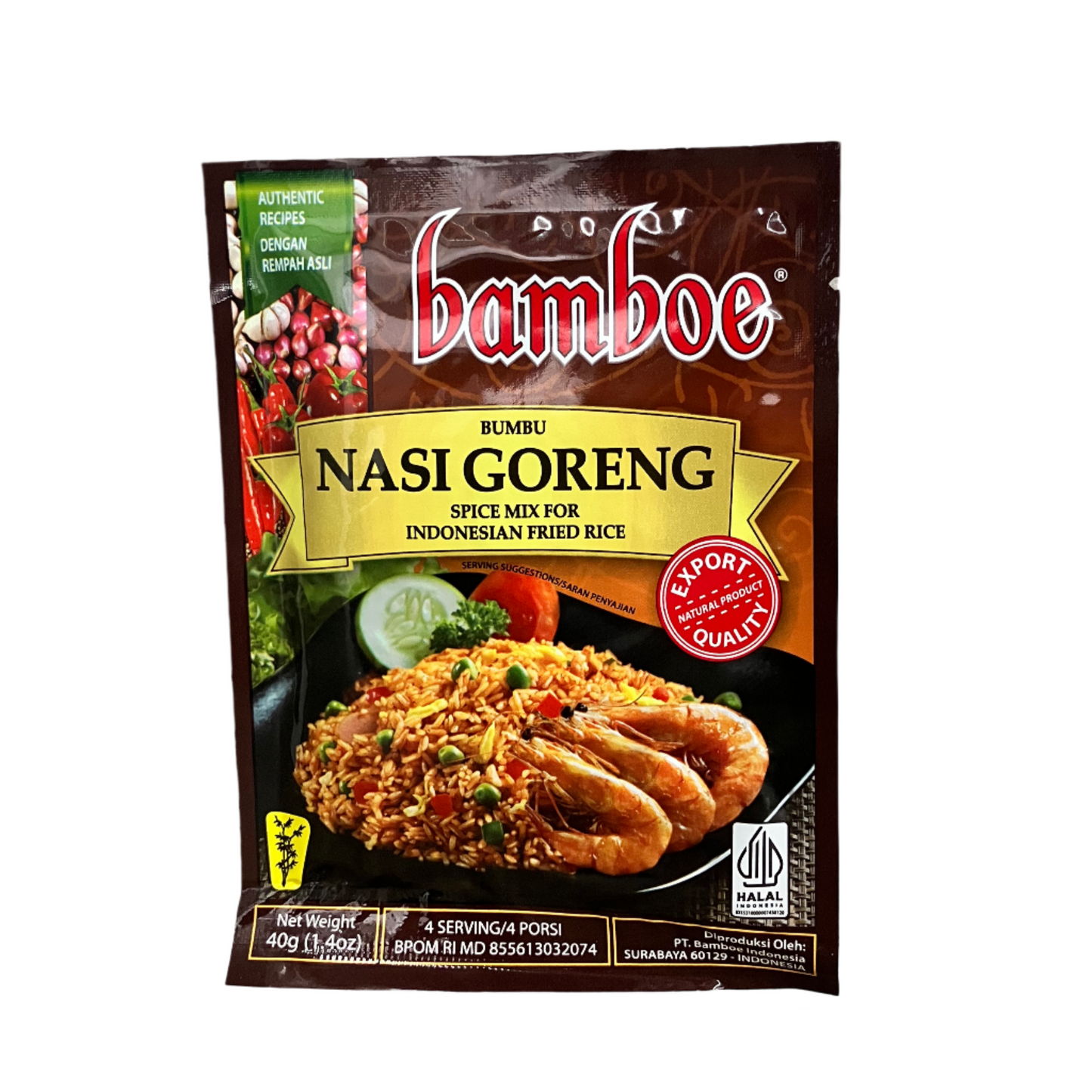 NI0050: BAMBOE INDONESIAN FRIED RICE INSTANT SPICES