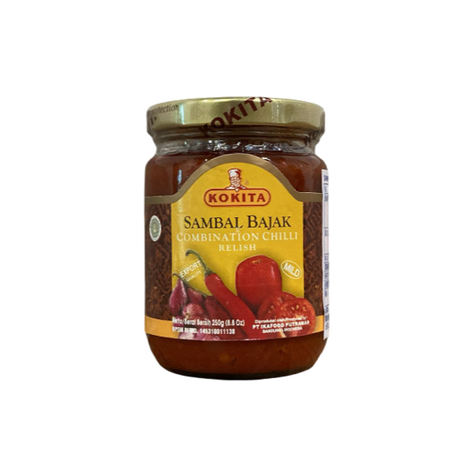 NI1105: KOKITA SAMBAL BAJAK COMBINATION CHILLI RELISH MILD