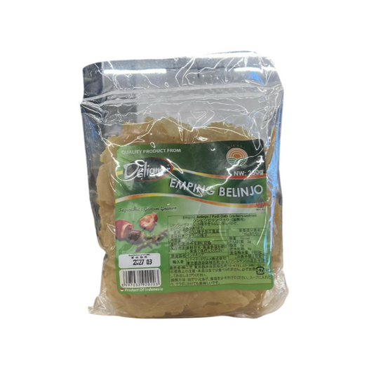 NI0128: DELIAMOR EMPING BELINJO (INDONESIAN BELINJO CHIPS) RAW