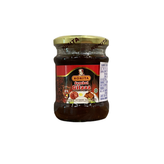NI1323: KOKITA SAMBAL GILAAA EXTREMELY HOT CHILI RELISH