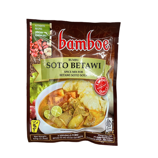 NI0066: BAMBOE BETAWI SOTO SOUP INSTANT SPICE MIX