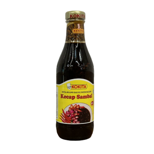 NI1106: KOKITA SOY BEANS SAUCE WITH RELISH KECAP SAMBAL MILD